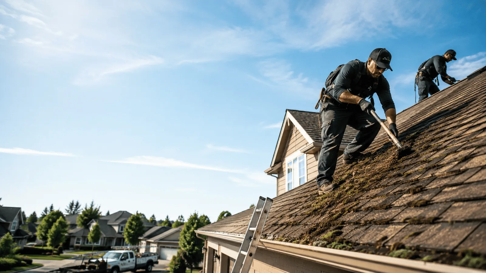 Roof Moss Removal in Alexandria, MN near me